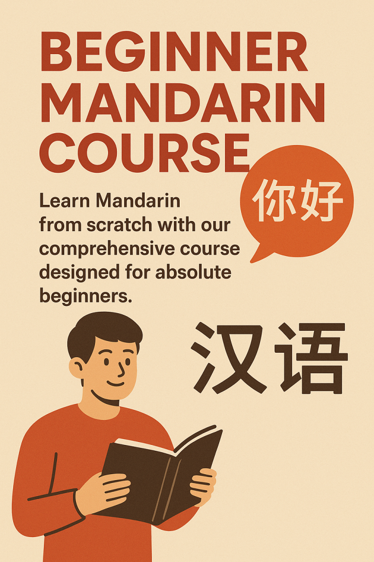 Mandarin Pemula Course